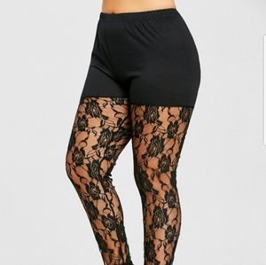 Lace leggings by Rosegal